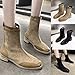 ZODOF botines mujer planos Otoño Invierno Vintage con Cordones Zapatos de Mujer...
