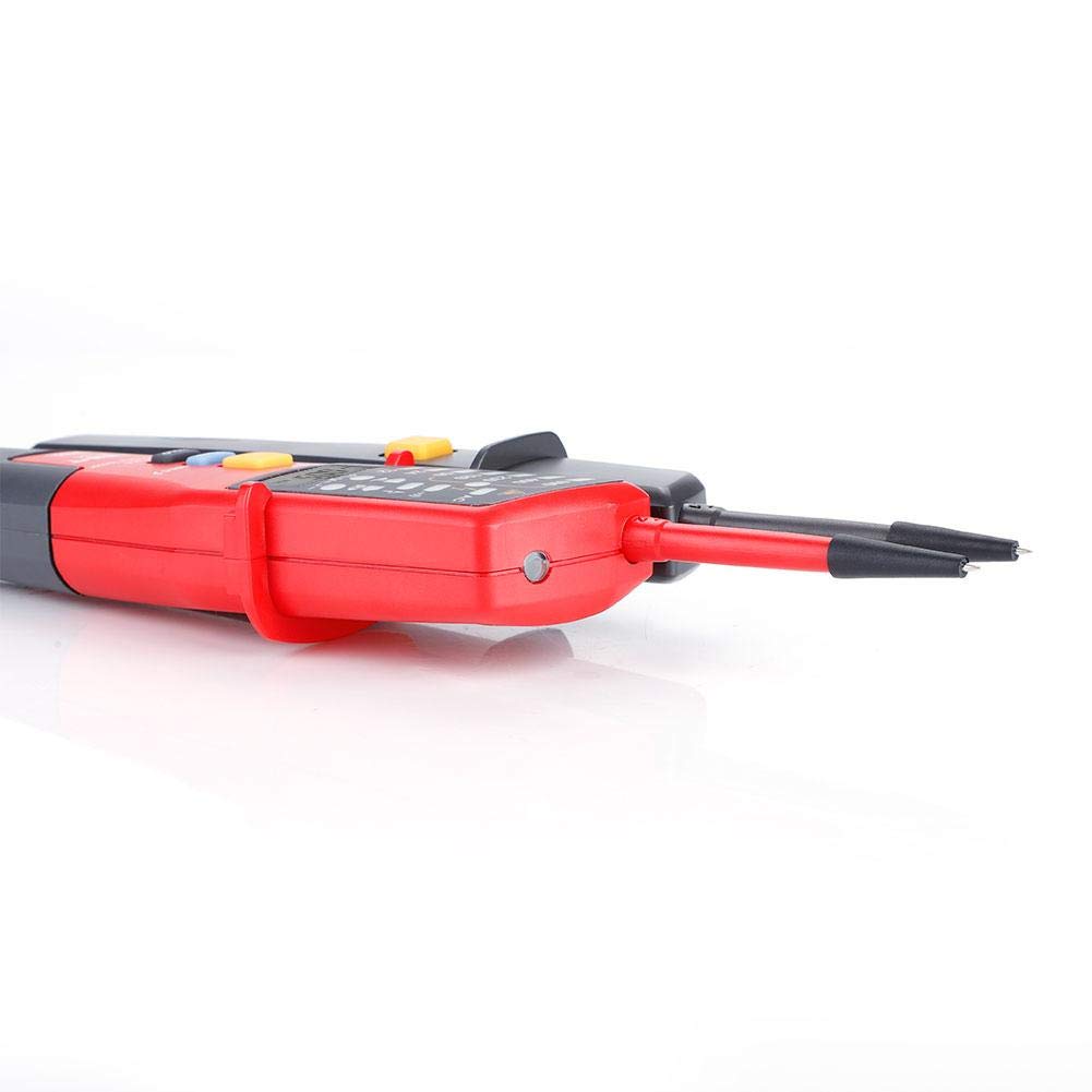 Auto Range Voltage Meter UT18C LCD/LED detektor cyfrowy multimetr przejściowy tester RCD z wyświetlaczem LCD