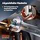 PRESCH Ratschenschlüssel Set 12tlg. (6-19mm) inkl. Tasche - Minimaler Rückholwinkel (Bis zu 4°, 90 Zähne) - Präzisionsgefräste, robuste Ratschenschlüssel