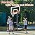 AWII SPORT Basketball Hoop 44 Inch Backboard Protable Basketball Hoop Outdoor, 4.8-10ft Height Adjustable Basketball Goal System for Kids Youth Adults Play in Backyard/Courts/Indoor