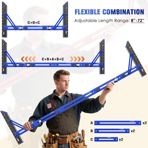 Stair Tread Template Tool Blue