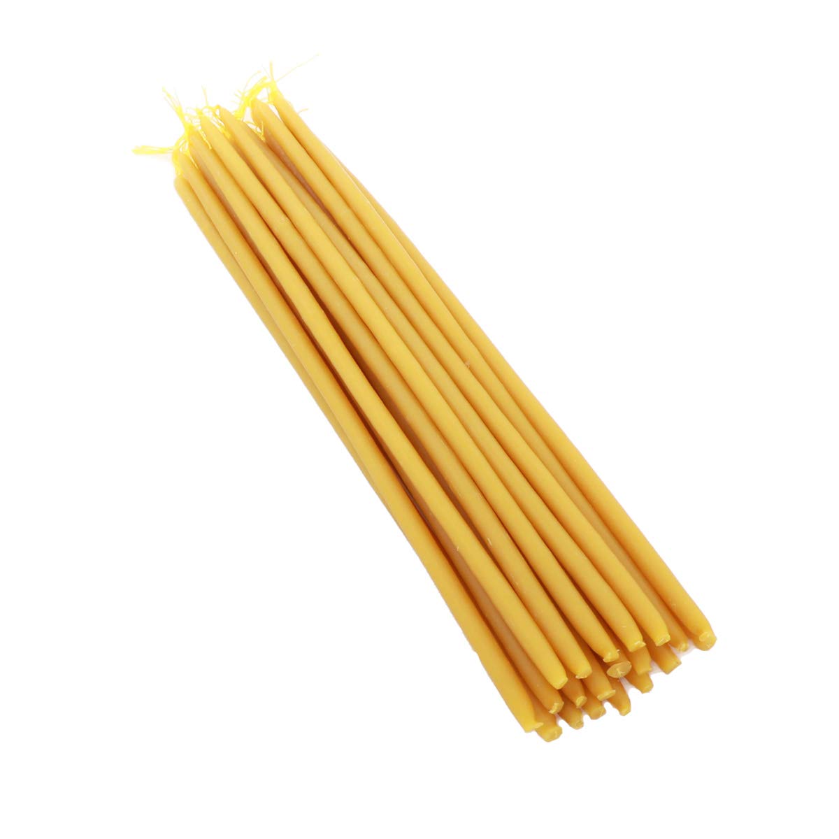 Świece NKlaus 740 g (ok. 100 szt.) 100% wosku pszczelego L: 24 cm ręczne wykonanie Grecja 36321