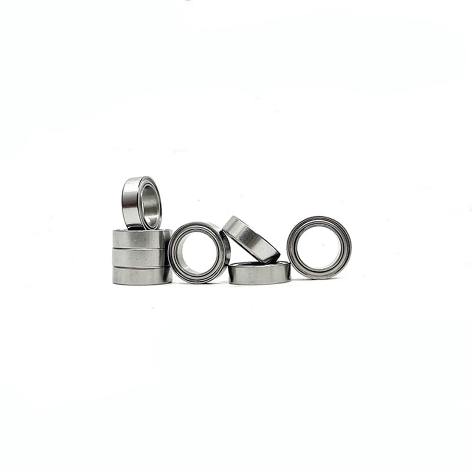 Rodamiento de Bolas Miniatura de Acero Inoxidable 440, 10 Unidades, SMR52ZZ, SMR63ZZ, SMR74ZZ, SMR85ZZ, SMR105ZZ, SMR115ZZ, SMR128ZZ, SMR137ZZ.(ABEC-5 P5,SMR63ZZ 3x6x2.5mm)