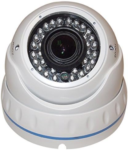 Camvtech USA - AHD 2.0 MPl 1080P 1/3" IMX225 2.8-12mm Varifocal Lens 36 IR Led, Color “Indoor & Outdoor Weatherproof” White Dome Camera, OSD Control