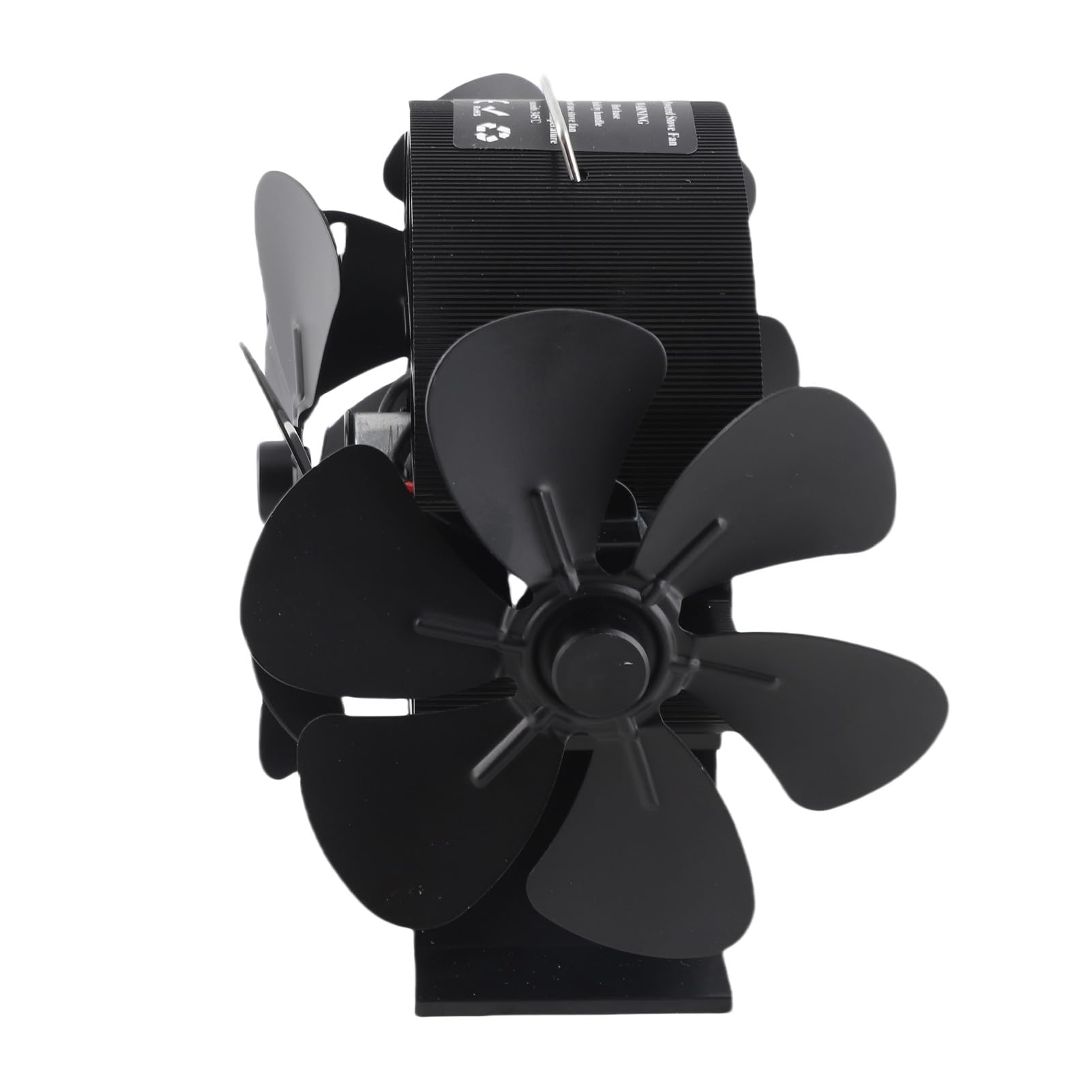 Wärmebetriebener Ofenventilator, Aluminium, 3 Köpfe, 18 Flügel für Effizientes Heizen in Holzöfen von 122 Bis 662 Fahrenheit