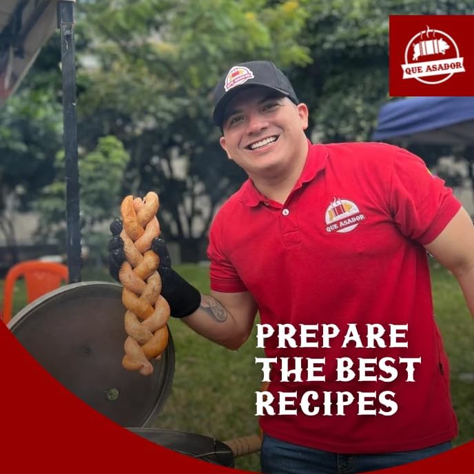 Miniatura 9 de Parrilla ahumadora de barril de acero inoxidable 304 premium 2 en 1 - Barbacoa vertical compacta de carbón con termómetro y sistema de ventilación -