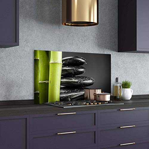 Protège mur cuisine 100x70 splashback contre projections de graisse - 3