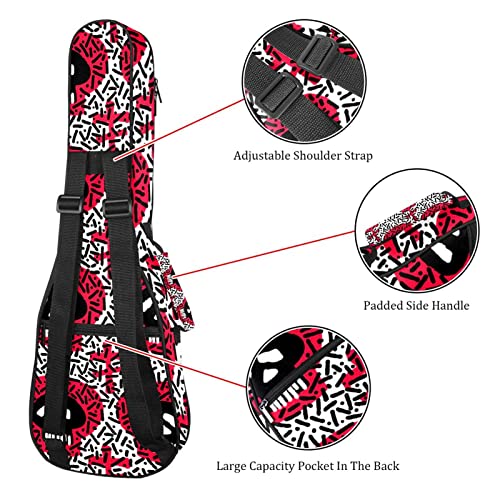 Sac de rangement pour ukulélé soprano robuste pour éviter les chocs - 3