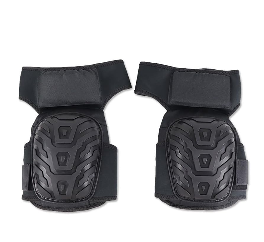 Luminexia Rodilleras de Trabajo Rodilleras Profesionales,Acolchado de Espuma Resistente,cómodo cojín de Gel con Correas Antideslizantes,para Hombres,Mujeres,jardinería,Pisos,Bricolaje,Limpieza