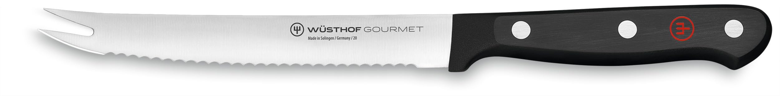 Wüsthof Gourmet 5 Inch Tomato Knife, Black