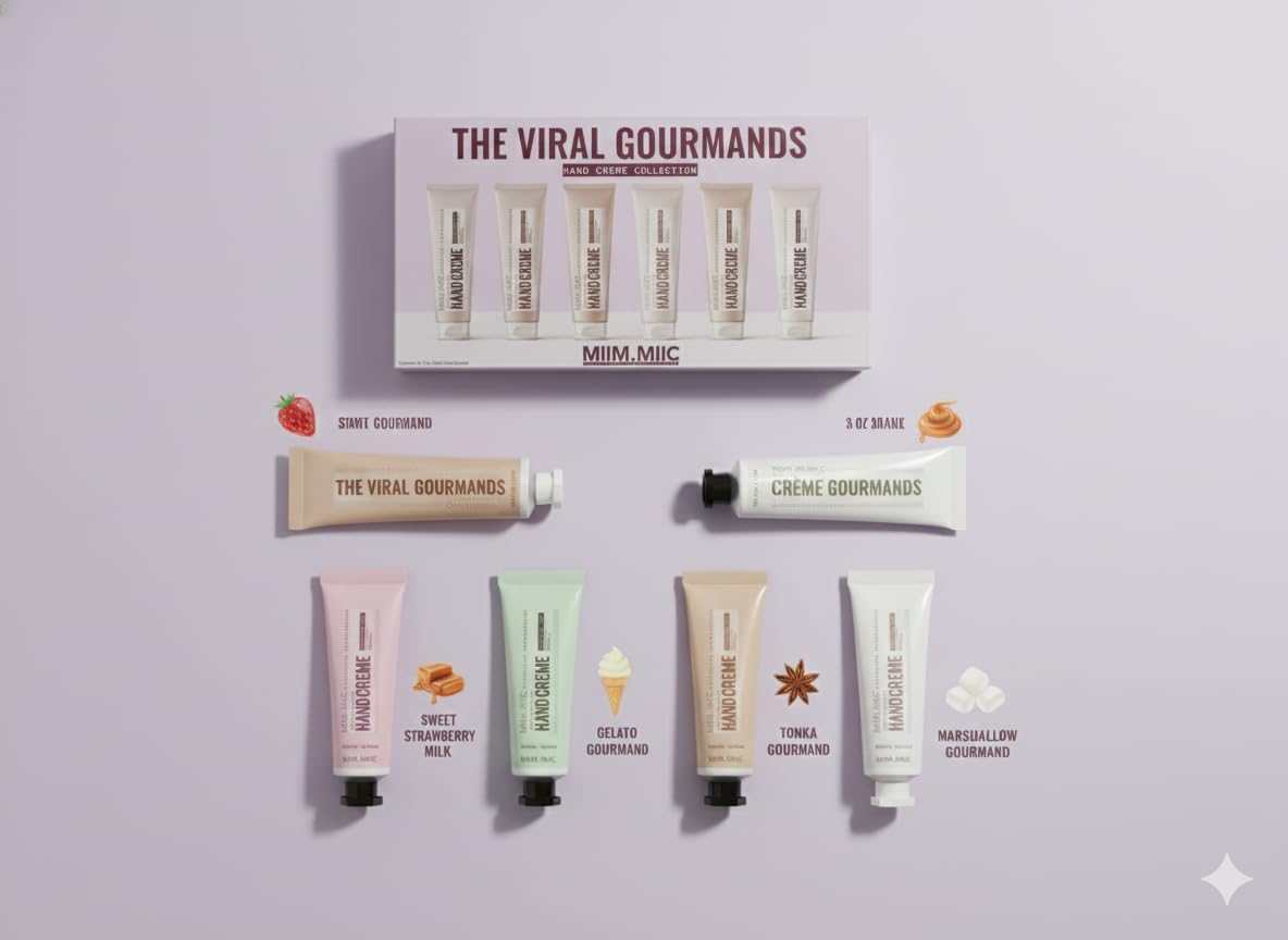 Amazon.com : MIIM.MIIC The Viral Gourmands Hand Creme Collection
