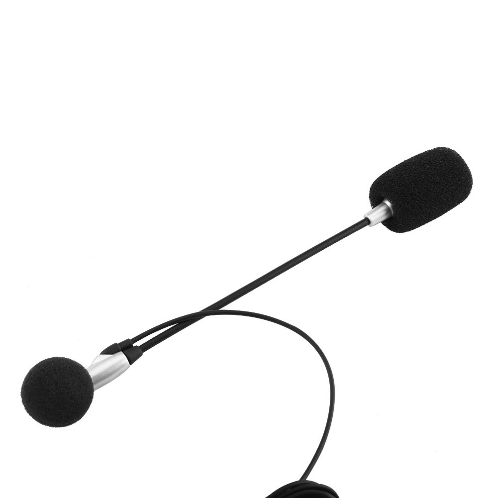 interfono interfono per moto, comunicatore doppio da casco a casco con 2 cuffie e altoparlanti, ingresso audio per radio MP3 e CD, design compatto a clip per una comunicazione