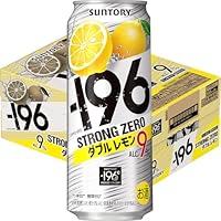 Amazon.co.jp: －196℃ ストロングゼロ ダブルレモン 500ml 24本 [ 6缶