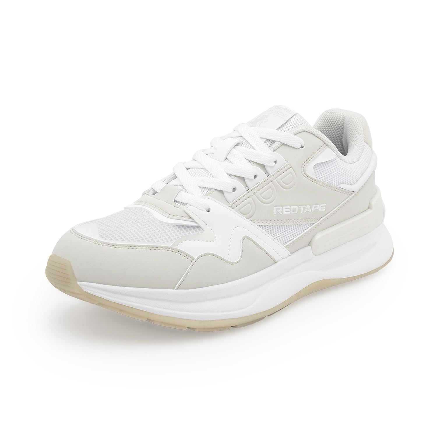 Red Tape Lifestyle Casual Shoes for Men | Elegantly Rounded Front, Soothing Insole & Impact-Resistant Comfort White (B0D7SFNBT5) Amazon Price History, Amazon Price Tracker