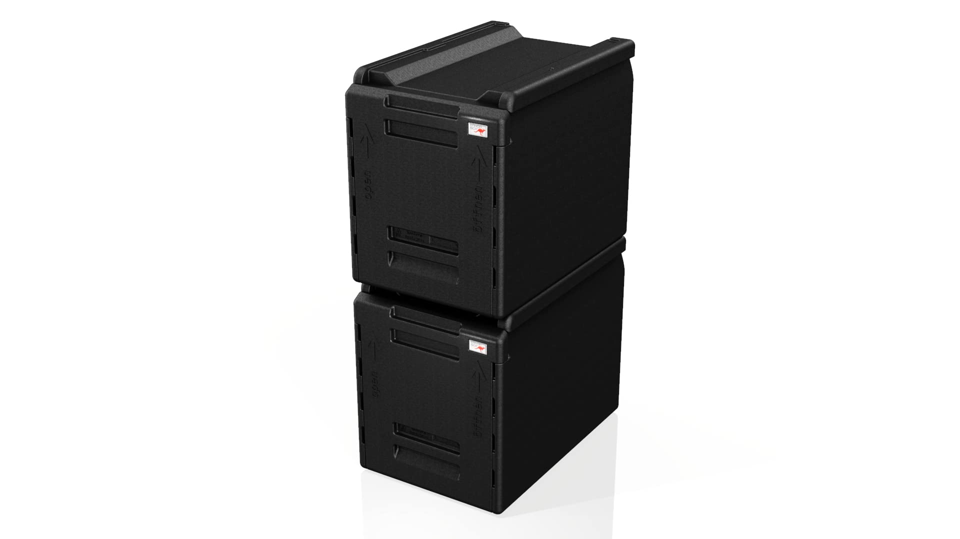 Tower Thermobox mit Schiebetür GN 1/1 – Isolierbox 66L für Catering & Gastronomie –Stapelbar, Ultraleicht, HACCP-konform, Spülmaschinenfest, Stoß- und Kratzfest