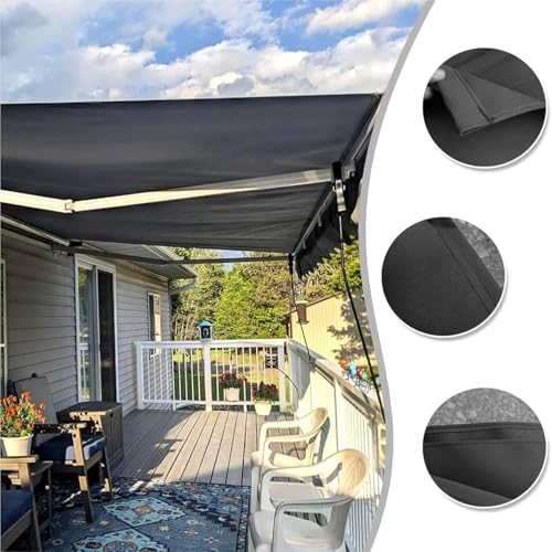 Tela de repuesto para toldo de 6x2.5m e impermeable en terrazas 6