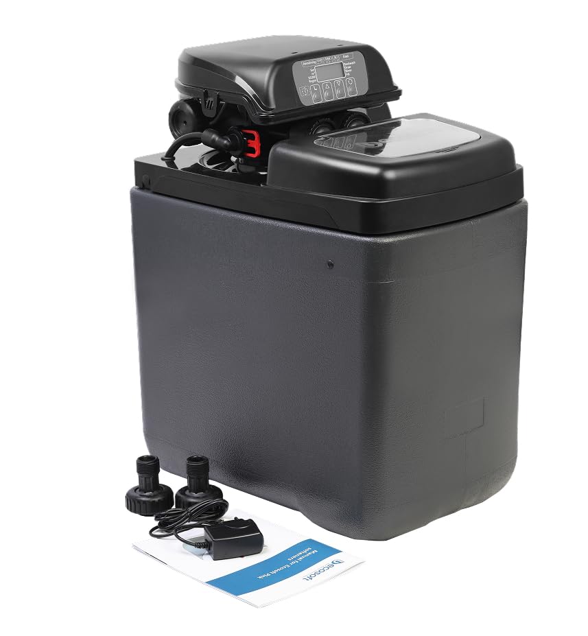 Ecosoft Pink 150 water softener | addolcitore compatto per acqua dura | valvola digitale volumetrica a basso consumo | installazione sotto lavello | protezione dal calcare