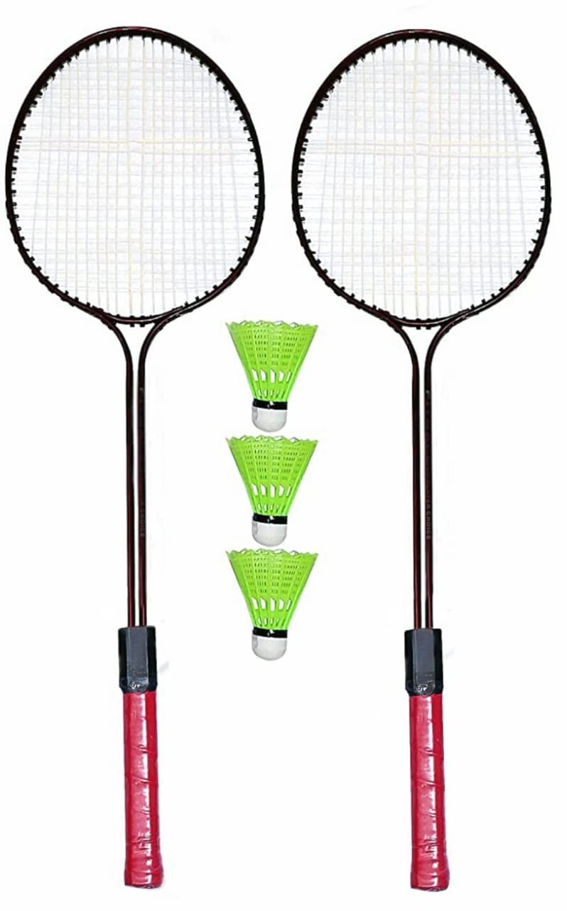 See full amazon price history chart for LARA 2 Pieces Double Shaft Aluminium Badminton Racket with 3 Pieces Plastic Shuttles with Full-Cover Set,Aluminum, Multicolor LARA 2 Pieces Double Shaft Aluminium Badminton Racket with 3 Pieces Plastic Shuttles with Full-Cover Set,Aluminum, Multicolor (B0B46WYYDF) Amazon Price History, Amazon Price Tracker