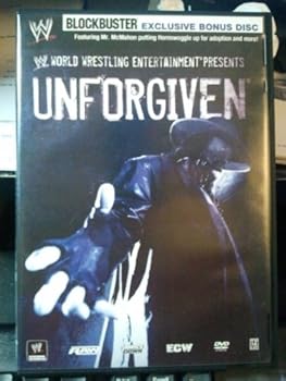 DVD WWE Unforgiven 2007: BLOCKBUSTER 2-Disc Exclusive Book