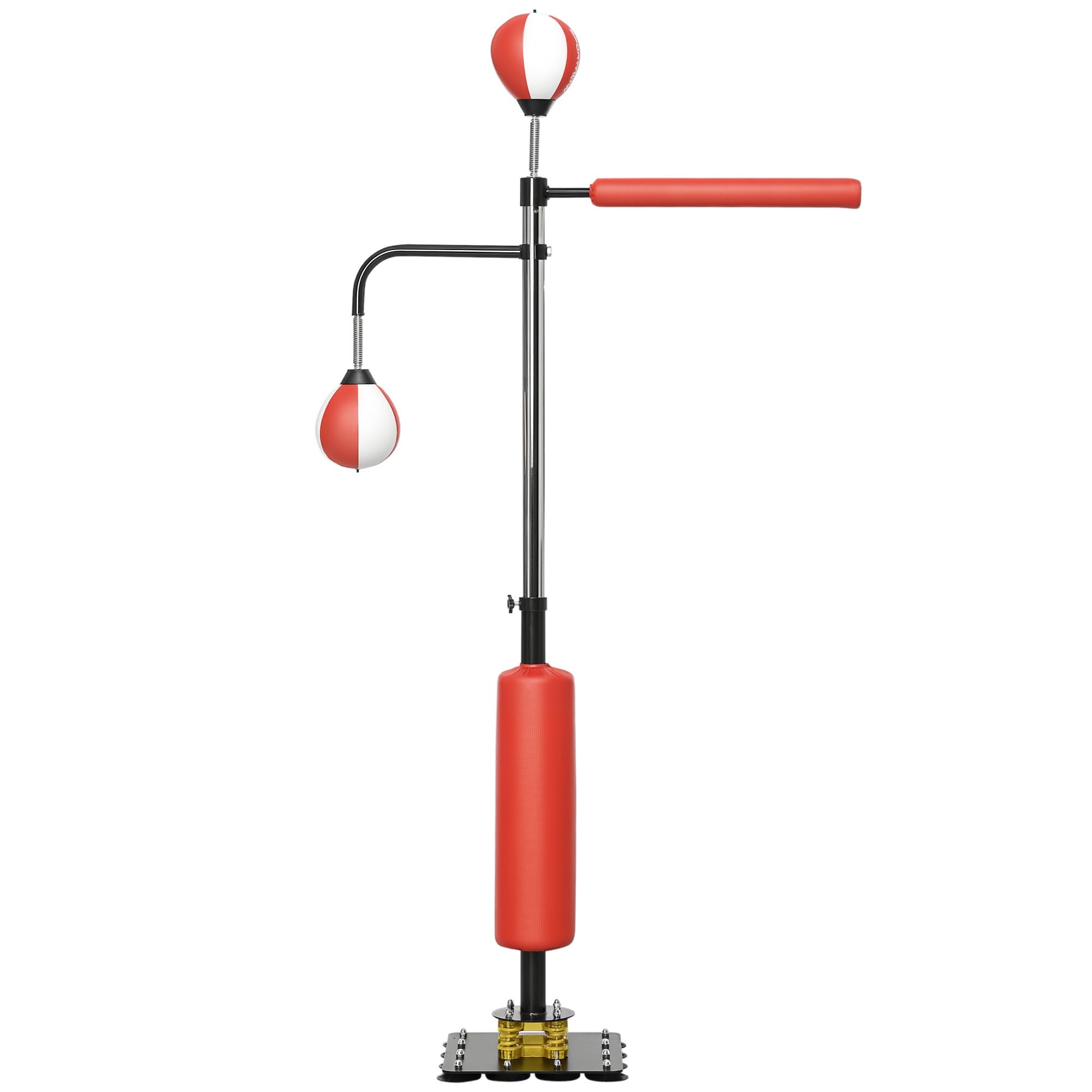 Soozier Boxing Bag Freestanding Punching Bag, Height