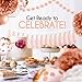 EPIQUEONE Tissue Paper Decorations Rose Gold Balloon Kit - 36-Piece, Rose Gold - Balloons, Pom Poms, Tassels & Garland - Birthday, Baby Shower & Wedding Decor
