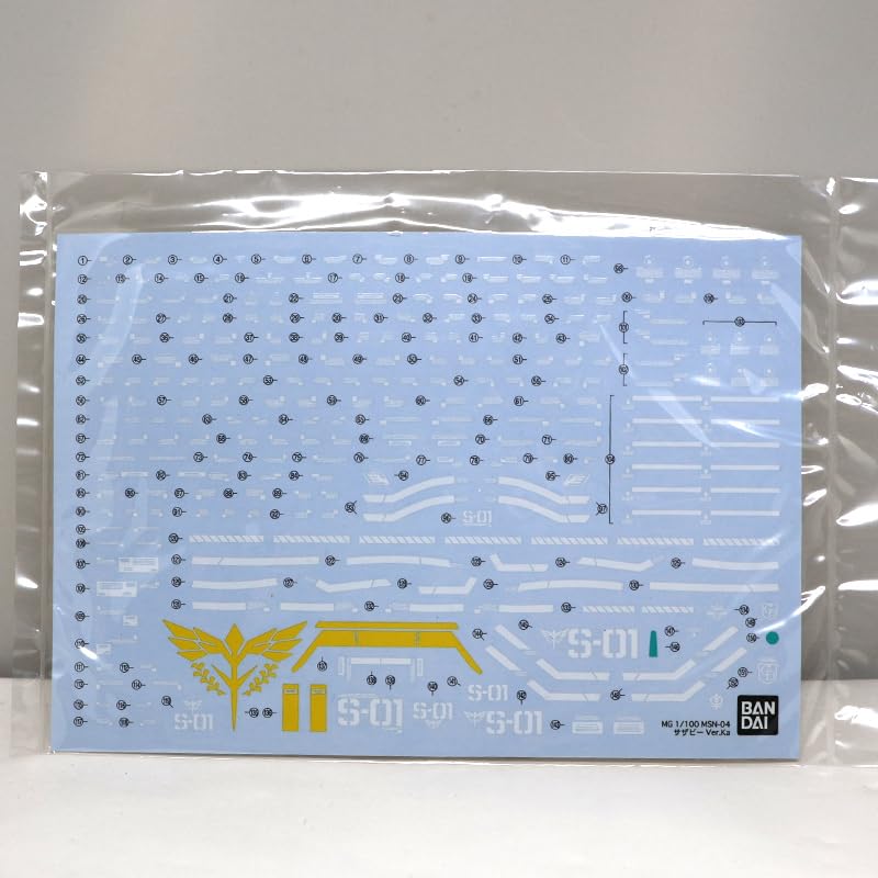 Amazon.co.jp: MG サザビー Ver.Ka 付属品 水転写デカール