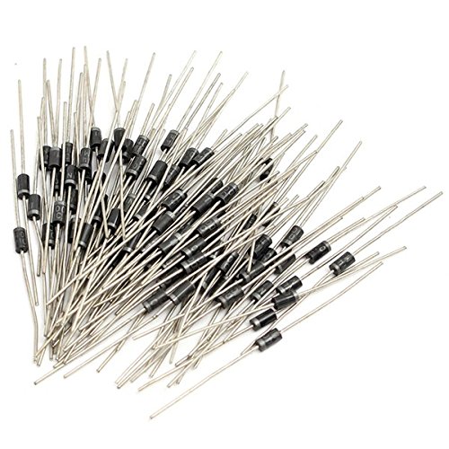 Honfitat 100 Diodes 1N4001 1 A 50 V