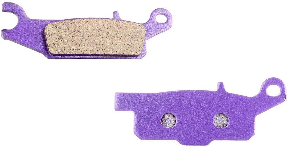 SCITOO FA444 Pastillas de freno para Yamaha Grizzly 550 2009-2014 pastillas de freno delanteras de fibra de carbono