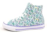 Converse All Star HI Kinderschuhe Burschen Halbschuhe Schnürer Sneaker high Weiß Freizeit, Schuhgröße:EUR 36