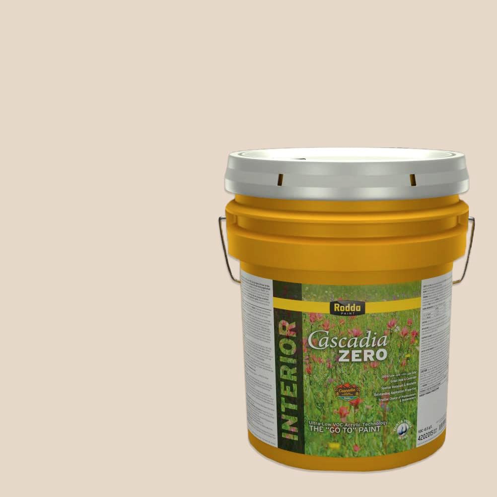Rodda Paint CASCADIA ZERO Interior Semi-Gloss Paint & Primer in One, 1-Gallon, Bamboo