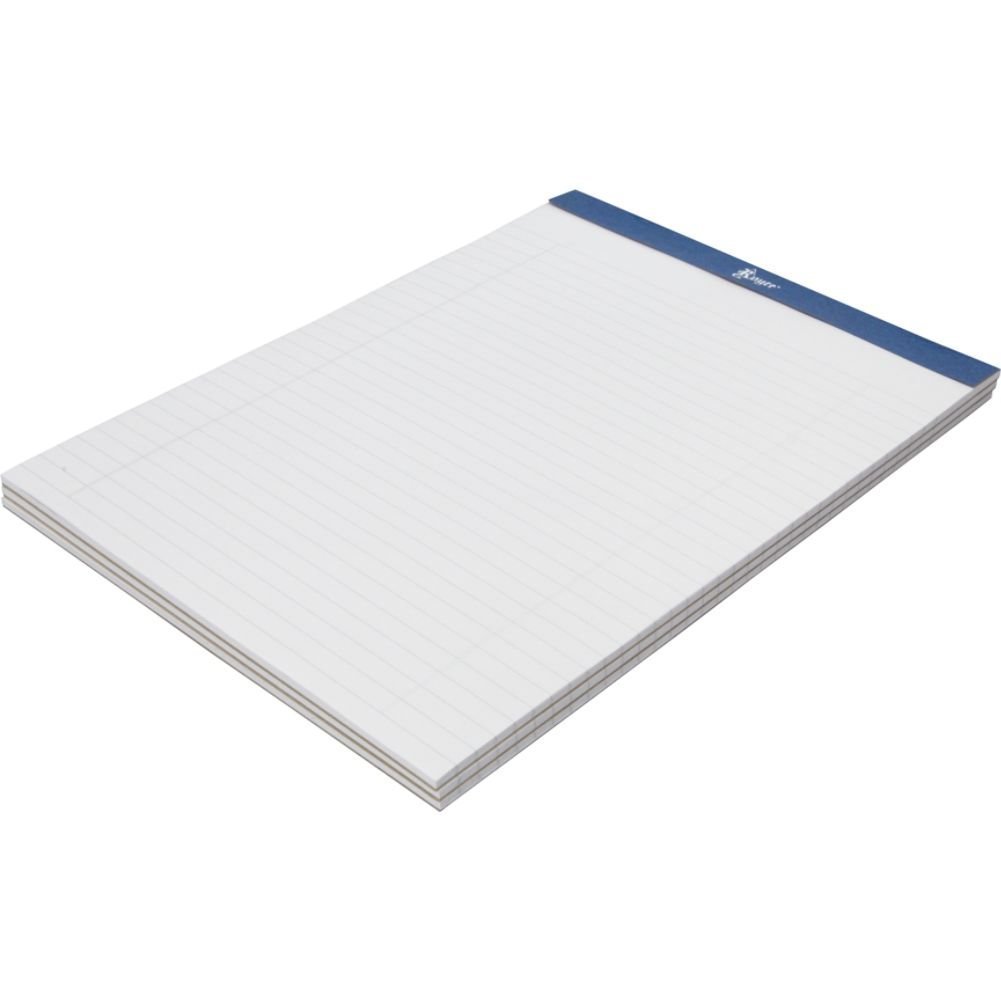 Royce Leather Executive Lined Refill Writing Pads for Portfolios (4-pack)