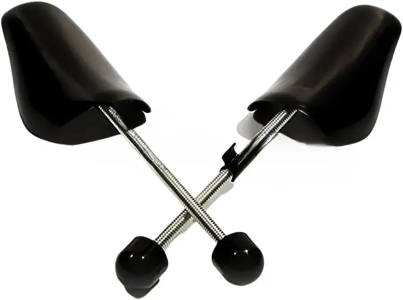 Boot Stand Up Inserts 5-Pair Adjustable Shoe Trees - Plastic Stretcher Shaper Rack & Holder for Men/Women Organizers