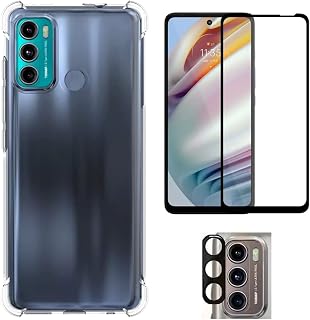 Capa Capinha Moto G60 (6.8) + Película Cerâmica 9D + Película Câmera - (C7COMPANY)