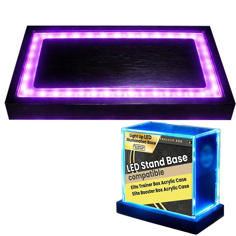 Base lumineuse LED booster box pour illuminer votre vitrine de salon
