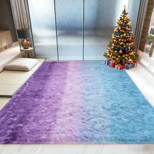 Tapis Shaggy ne perd pas ses poils, solution pour sol glissant 175x320
