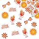 100 Stück Aperol zitrus-konfetti,Aperol glitzer tisch deko,Aperol Deko,Aperol geburtstag konfetti deko,Aperol spritz tabelle streut,Gefühl spritzy Happy Brithday party