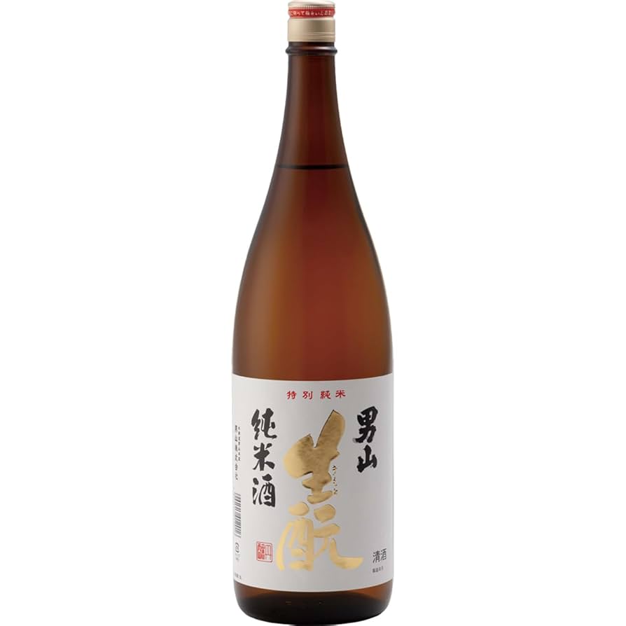 Amazon.co.jp: 男山 生もと純米酒 1.8L 1本 : 食品・飲料・お酒