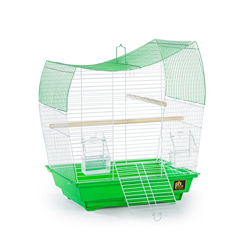 Image of Prevue Pet Products South Beach Wave Top Bird Cage, Lime Green (SP50081)