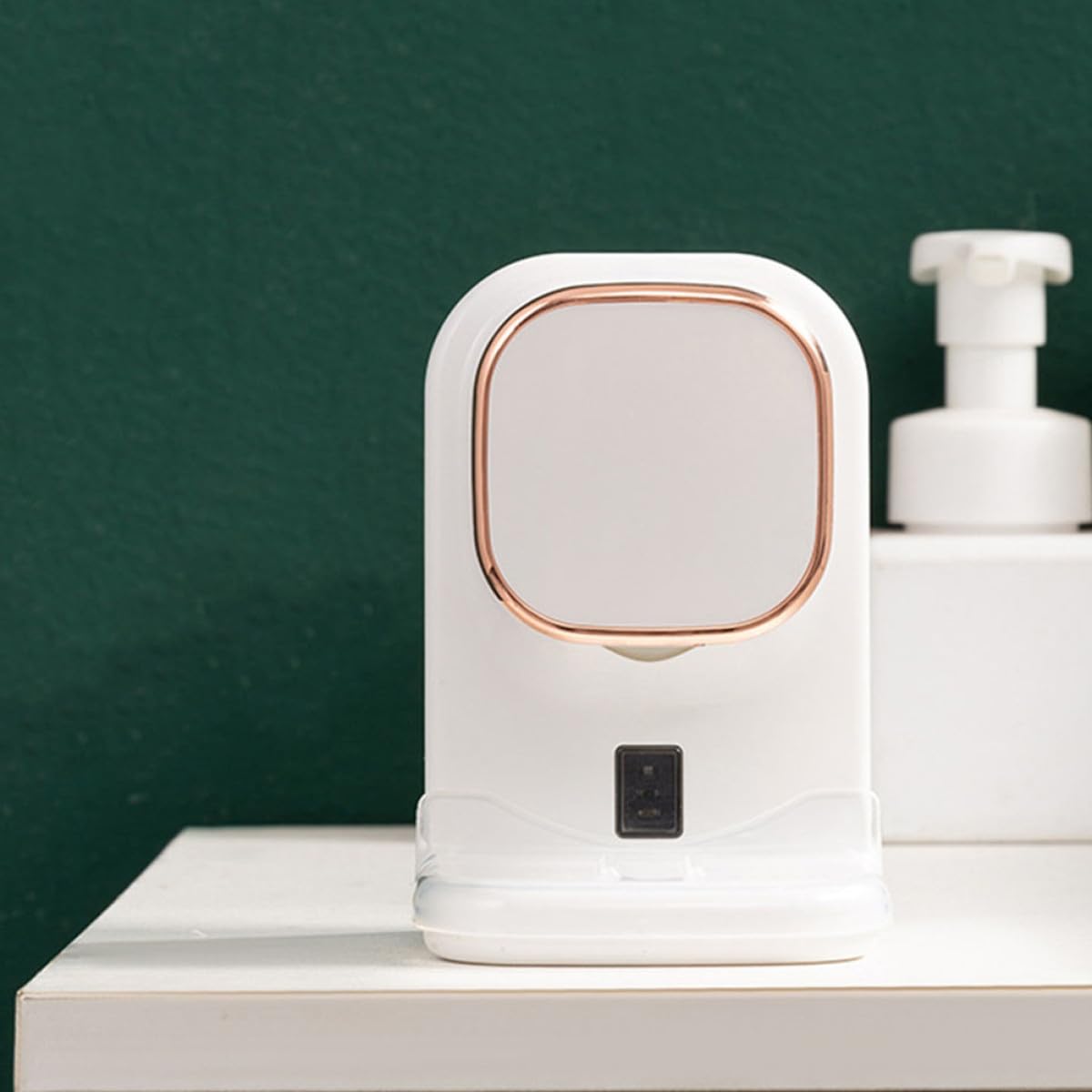 Distributeur de Dentifrice Capteur Extrudeuse Automatique Étagère Murale pour Salle de Bain