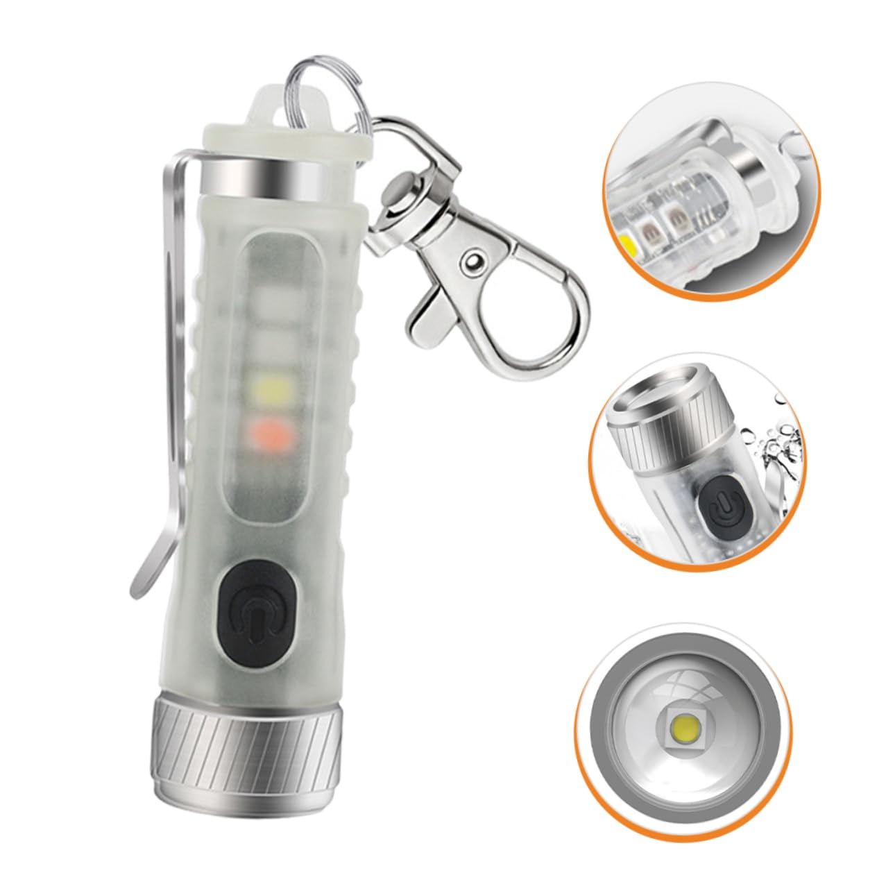 Lampe LED Automatique Pour Trou De Serrure - Capteur De Mouvement Et Lumière, Sans Fil, Piles AA (non Fournies) - 2