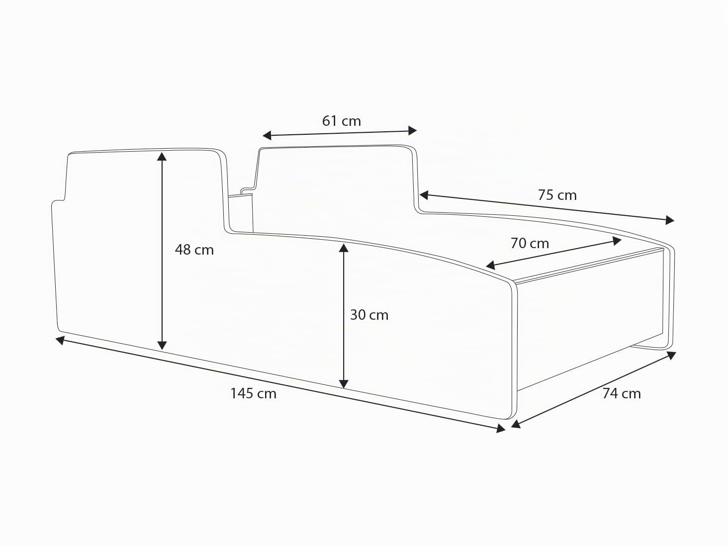 KOBI Kinderbett mit Rausfallschutz Bauernhof | Grüner Traktor | 140 x 70 cm | Jugendbett mit Matratze | Kinderbetten Jungen Mädchen | Einzelbett Kinder Bett Autobett