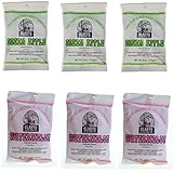 Claeys Old Fashioned Hard Candy - Variety 6 Pack - Green Apple and Watermelon - 3 of Each Flavor -...