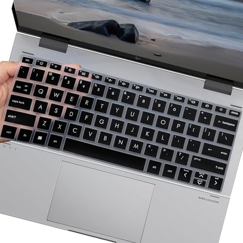 Protector de teclado para HP Envy x360 13.3 pulgadas negro miniatura 1