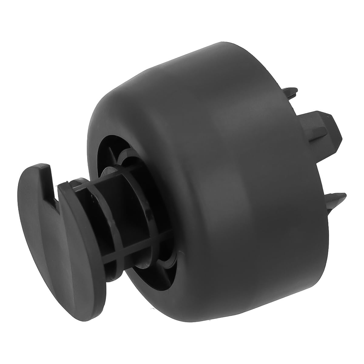 Soporte para Gato de Carretilla Compatible con Vito Viano EQV. Bloques de Goma A6395830046 6395830046. Redondo, Negro.