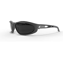 EDGE Eyewear Dakura Safety Glasses ANSI Z87+ Rated, Full-Frame Wraparound Design, Impact-Resistant Polycarbonate Lenses, Durable Nylon Frame, Comfortable Fit