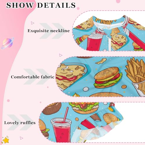 CHIFIGNO Quick Dry Girls Swimsuit One Piece Rash Guard UPF 50+ Bathing Suits for Kids Zipper Swimwear4