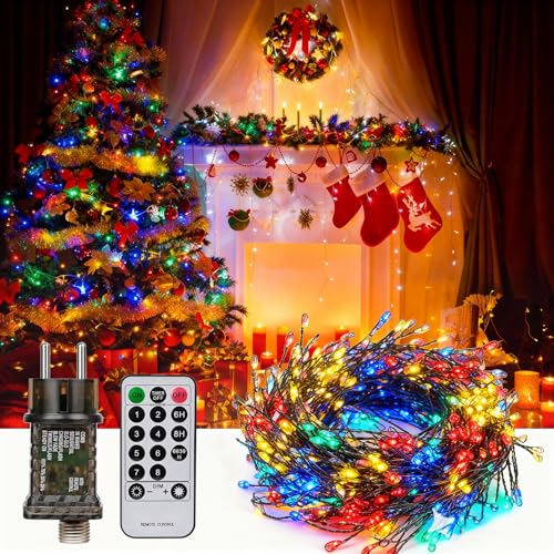 Diealles Shine Guirlande LED Interieur, 5M 300LED Guirlande Lumineuse Intérieur, Multicolore Guirlande Lumineuse Sapin de Noel pour Décoration