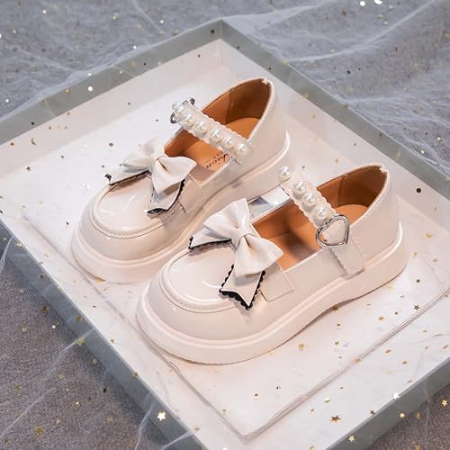 Girls Formal Shoes Ballet Princess Flat Shoes for Party Wedding School,Toddler/Toddler/Big Kids2