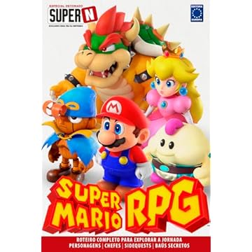 Capa do livro Especial Detonado Super N - Super Mario RPG