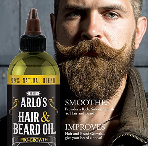 Arlo'S 91061AR Pro-Growth Hair And Beard Oil 8 Oz. thumb #2